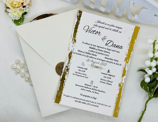 Invitatie nunta cod 11502