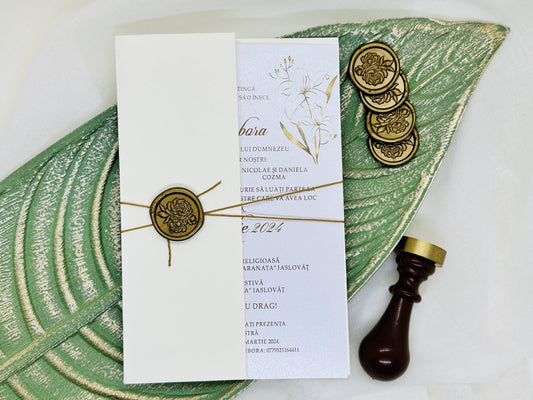 Invitatie nunta cod 11483