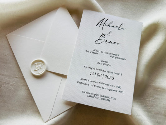 Invitatie eleganta cod 11425