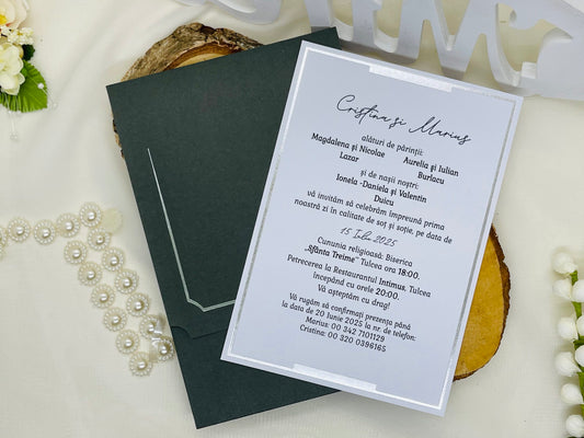 Invitatie nunta cod 6603