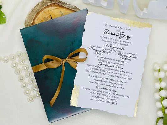 Invitatie de nunta cod 6643