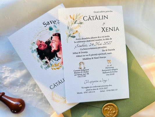 Invitatie cu fotografie cod 11419