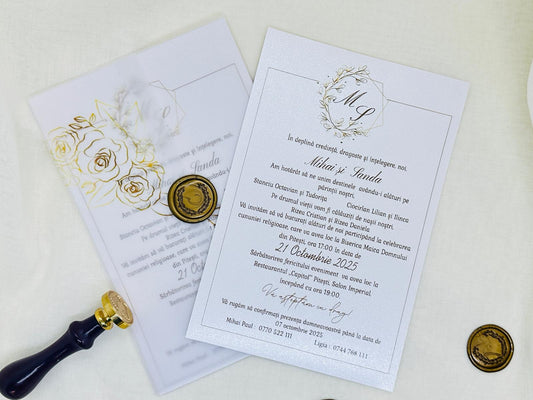 Invitatie nunta cod 11535