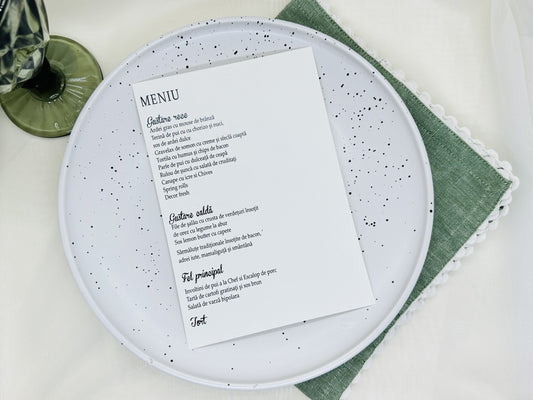 Meniu nunta cod 1450M