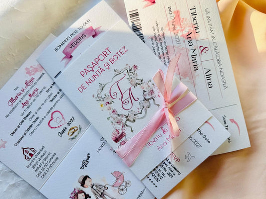 Bilet calatorie nunta si botez cod 11480