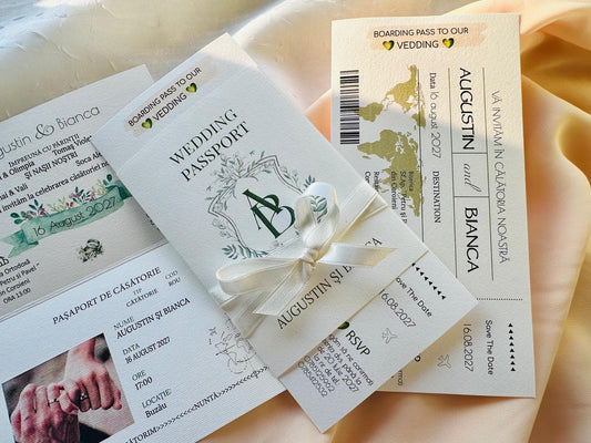 Pasaport / bilet avion cod 11523