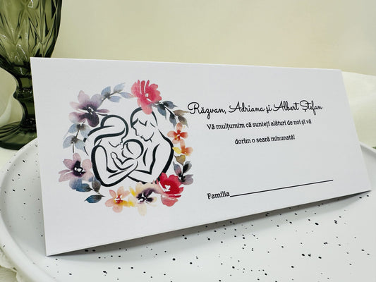 Plic bani nunta si botez cod 524P