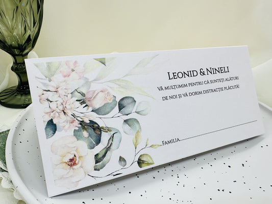 Plic bani model floral cod 590