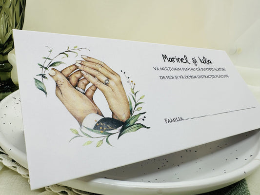 Plic bani nunta cod 592