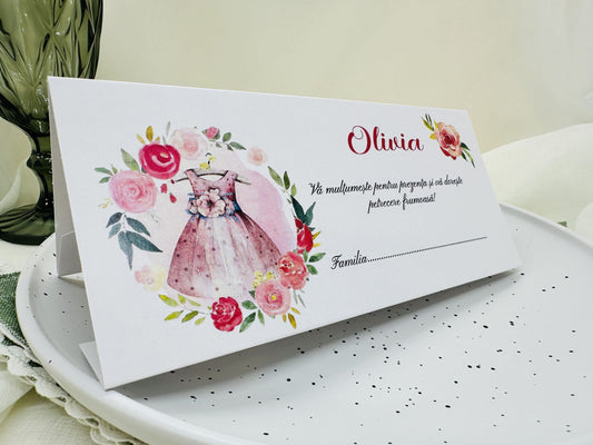 Plic bani botez cod 745