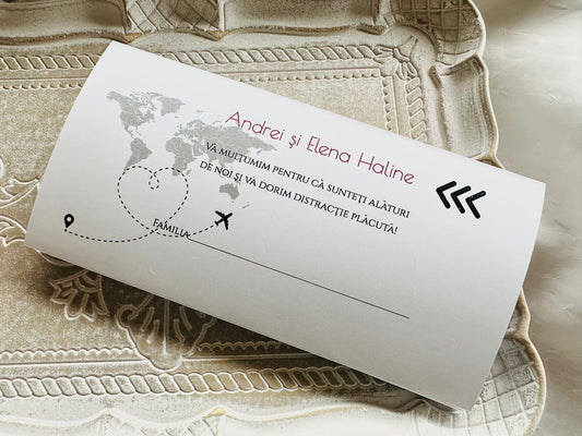 Plic bani calatorie cod 617