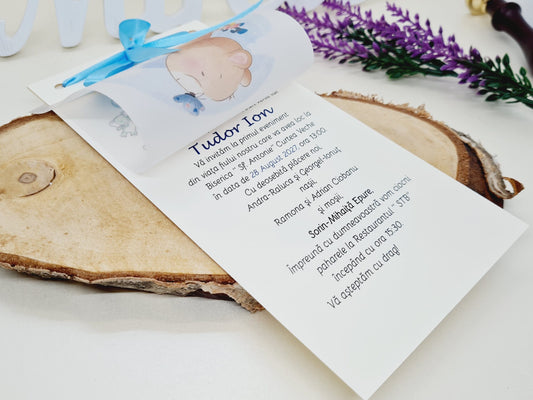 Invitatie de botez cod 1042