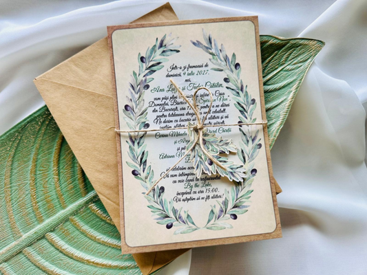 Invitatie de nunta cod 6529