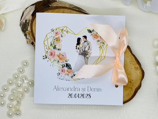 Invitatie nunta cod 11498