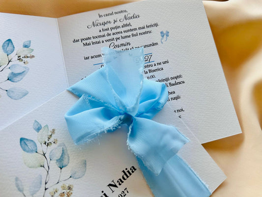 Invitatie nunta si botez cod 1388