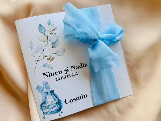 Invitatie nunta si botez cod 1388