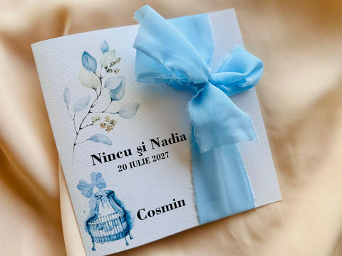Invitatie nunta si botez cod 1388