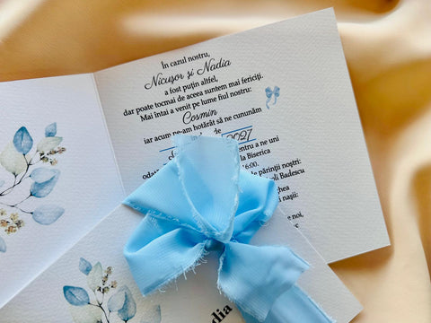 Invitatie nunta si botez cod 1388