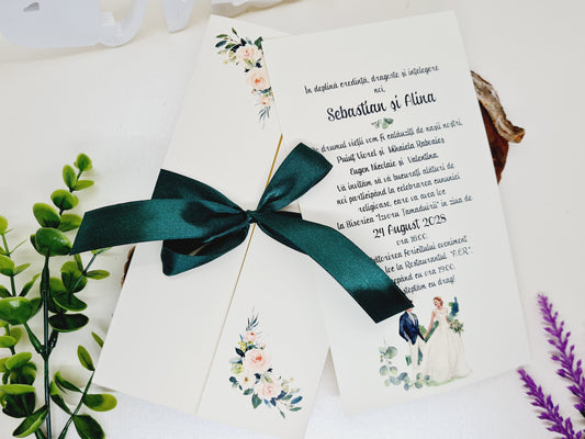 Invitatie Nunta cod 1409