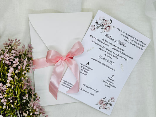 Invitatie nunta cod 1418