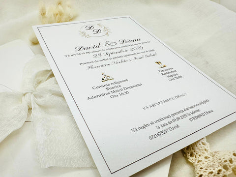 Invitatie Pastel 1600