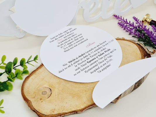 Invitatie de botez cod 1602