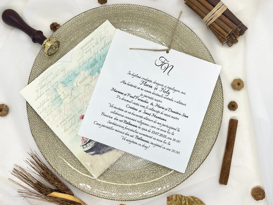 Invitatie de nunta cod 16213
