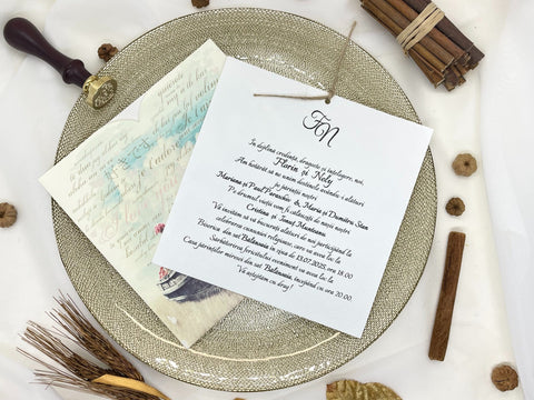 Invitatie de nunta cod 16213
