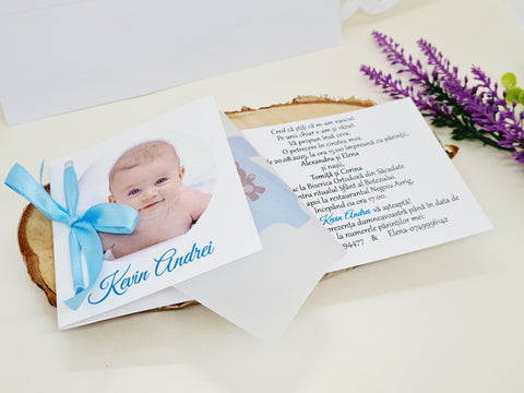 Invitatie de botez cod 1624