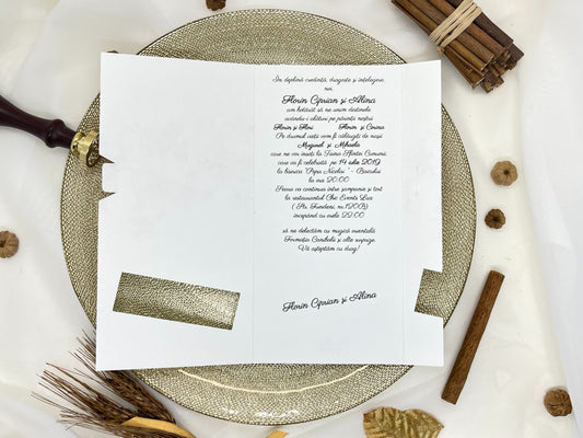 Invitatie nunta cod 17106