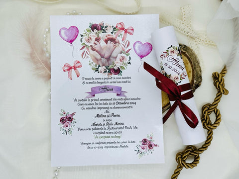 Invitatie botez cod 1727