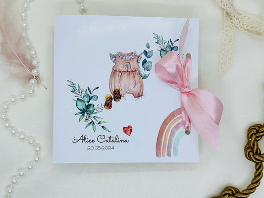 Invitatie de botez rochita cod 1733