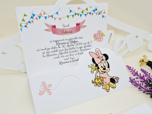 Invitatie de botez cod 1842
