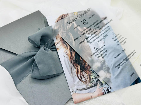 Invitatie cu fotografie cod 1854