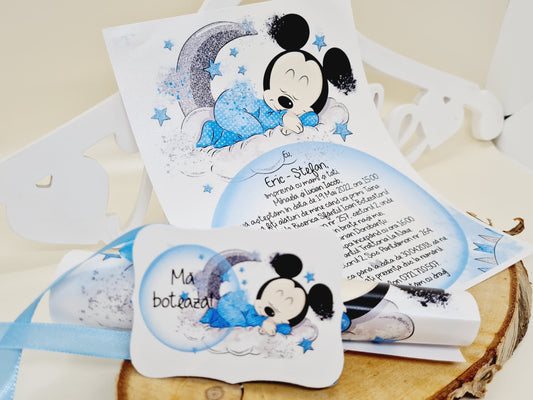Invitatie de botez cod 1855