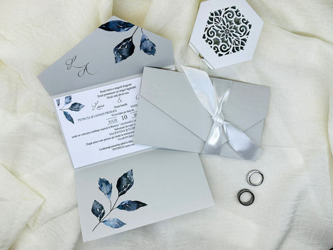 Invitatie nunta cod 1878