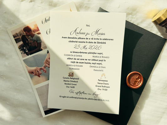 Invitatie cu foto cod 1880
