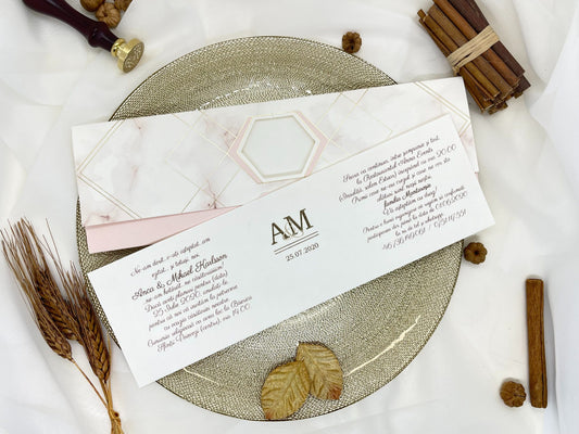 Invitatie de nunta cod 19307