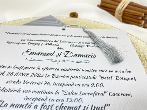 Invitatie de nunta cod 19311