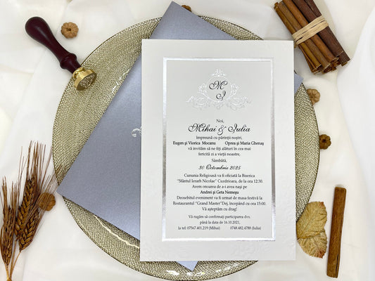 Invitatie de nunta cod 19323