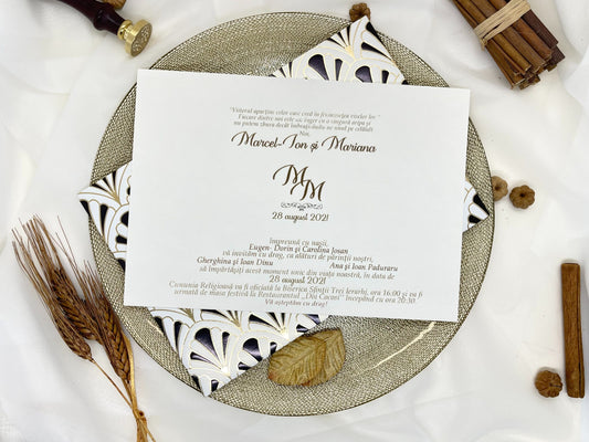 Invitatie de nunta cod 19325