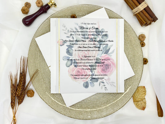 Invitatie de nunta cod 19327