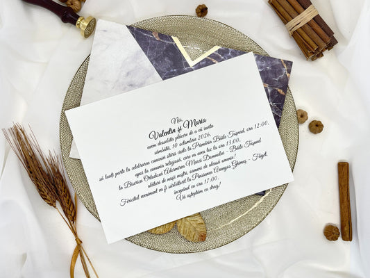 Invitatie de nunta cod 19328