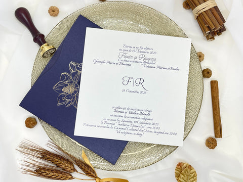 Invitatie de nunta cod 19332