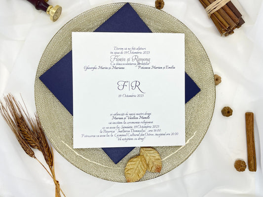 Invitatie de nunta cod 19332