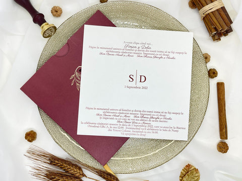Invitatie de nunta cod 19338