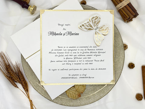 Invitatie de nunta cod 19340