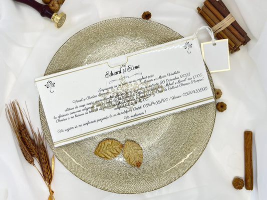Invitatie de nunta cod 19348