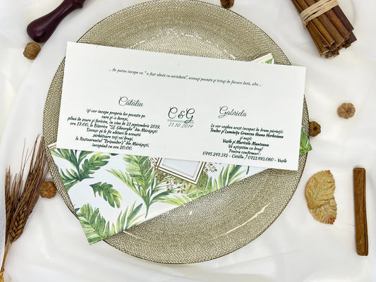 Invitatie de nunta cod 19357