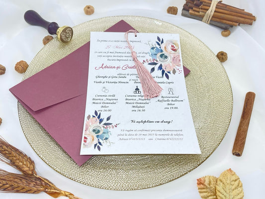 Invitatie de nunta cod 20434